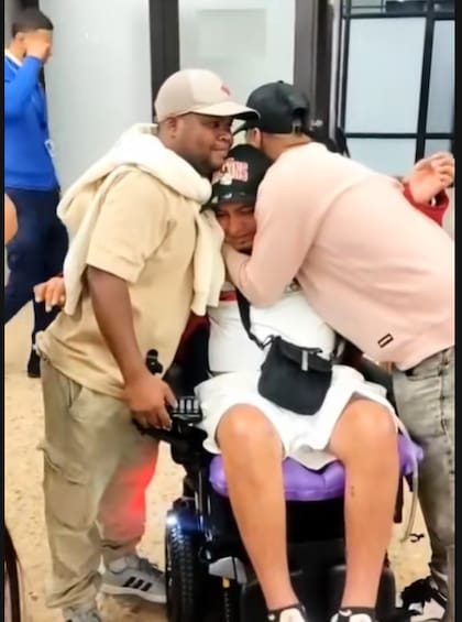El colombiano regresó los primeros días de agosto a Colombia y fue recibido por su familia