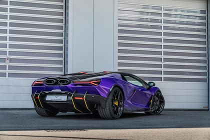 El color de Lamborghini Viola Pasifae