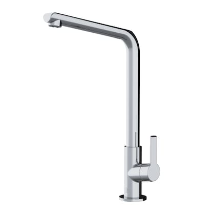 El comando ergonómico y su cierre cerámico permiten un ajuste preciso del flujo del agua.