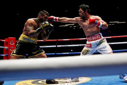 El combate con Pacquiao fue el desafío más grande de la carrera del bonaerense.