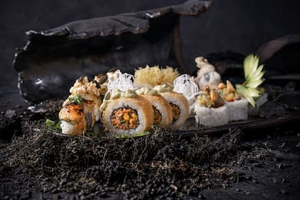 El combinado Vegan Leaves es una gran apuesta de SushiClub.