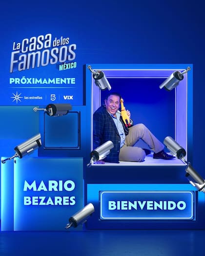 El comediante Mario Bezares fue el primer confirmado para la nueva temporada de La Casa de los Famosos México