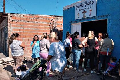 El comedor comunitario de Los Monos, en el barrio Vía Honda