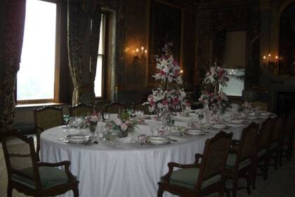 El comedor donde los Mills organizaban cenas para 30 comensales