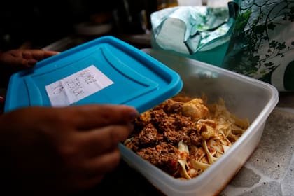 El comedor que organizaron las Madres contra el Paco