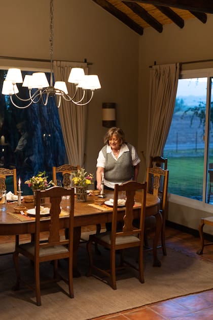 El comedor se prepara con simpleza, pero además elegancia.