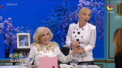 El comentario de Mirtha descolocó a Jimena