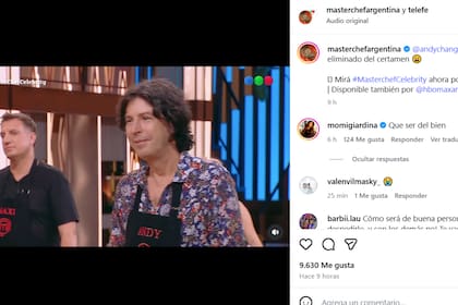 El comentario de Momi por la eliminación de Andy Chango