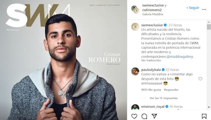 El comentario de Paulo Dybala por la aparición de las fotos del Cuti como modelo
