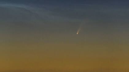 El cometa es el tercero descubierto durante este 2020. Fuente: EFE