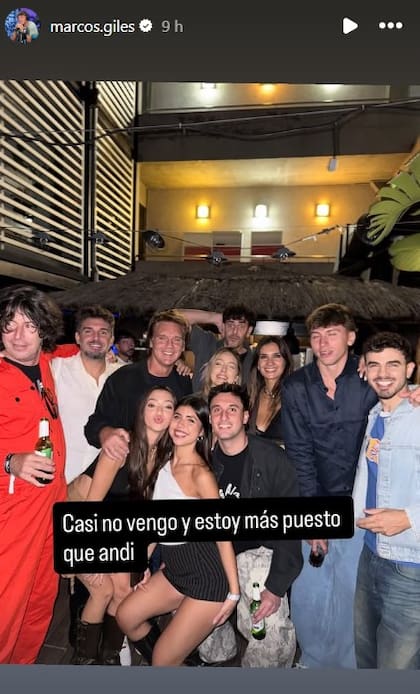 El cómico comentario de Marcos Giles