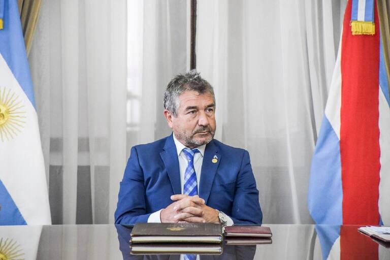 El comisario general retirado Néstor Roncaglia, ministro de Seguridad y Justicia de Entre Ríos