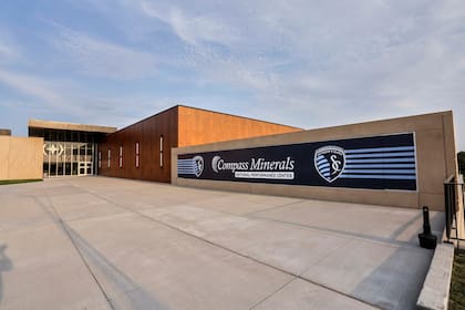 El Compass Minerals National Performance Center, donde estará la selección argentina, en Kansas City.