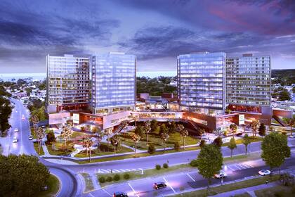 El Complejo Atlántico, uno de los proyectos que se construyen en Punta del Este