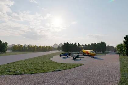 El complejo de aviones hotel