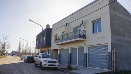 El complejo de departamentos en donde fue el hecho