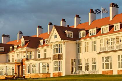El complejo de golf de Turnberry, Escocia
