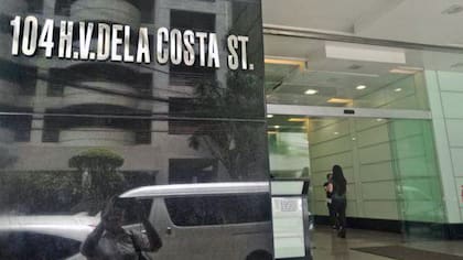 El complejo donde se encuentra la embajada argentina en Filipinas