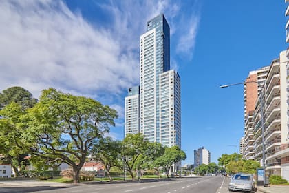 El complejo está compuesto por dos torres residenciales de 30 y 45 pisos