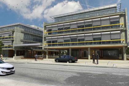 El complejo tiene salida a tres calles