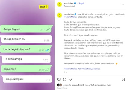 El comunicado de Amnistía Internacional