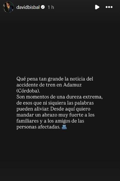 El comunicado de David Bisbal