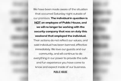 El comunicado de la discoteca de Baltimore tras la agresión que se viralizó en redes sociales