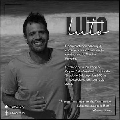 El comunicado de la familia tras el fallecimiento de Mauricio Silveira