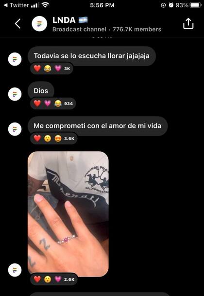 El comunicado de María Becerra a sus seguidores por su canal de difusión