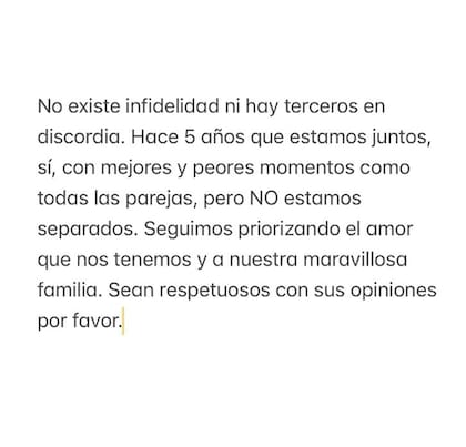 El comunicado de Roberto García Moritán