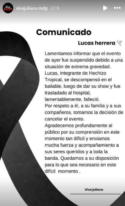 El comunicado de Viva Juliana, el boliche marplatense