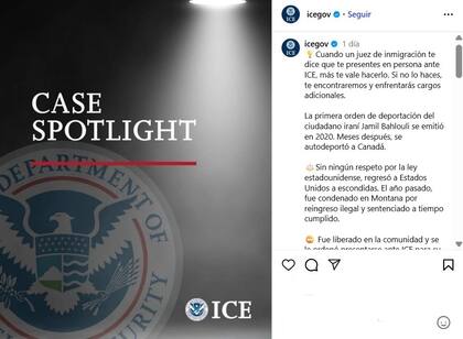 El comunicado del ICE a las personas que quieran faltar a sus audiencias migratorias