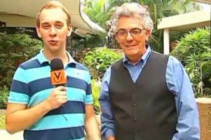 El comunicador trabajó por más de seis años en Venevisión como asistente de producción; en algunos casos, hizo reportajes