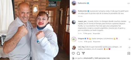 El comunicador Víctor Fratto recordó a la boxeadora