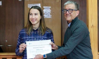 El Concejo Deliberante de San Martín de Los Andes condecoró a Agostina Vietti como Embajadora Deportiva de su ciudad natal