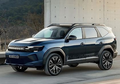 El concepto diseñado por el sitio KDesign sobre como sería el Renault Boreal