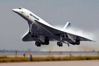 El Concorde de Air France despega del aeropuerto Roissy-Charles de Gaulle, en París, rumbo a Nueva York