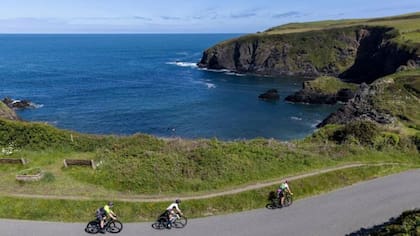 El condado de Pembrokeshire está lleno de escarpados acantilados