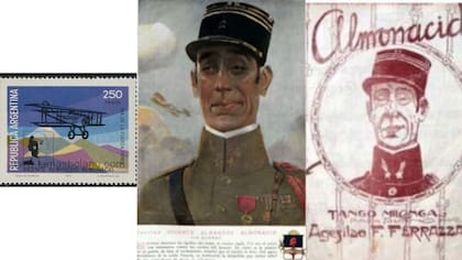 El "Cóndor riojano" fue objeto de numerosos tangos de la época (Foto: Escuadrón Fénix)