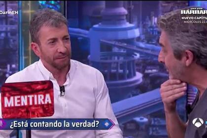 El conductor de El Hormiguero, Pablo Motos, no creyó que la historia paranormal de Ricardo Darín fuera verdadera