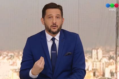 Germán Paolosky conduce El noticiero de la gente por la pantalla de Telefe