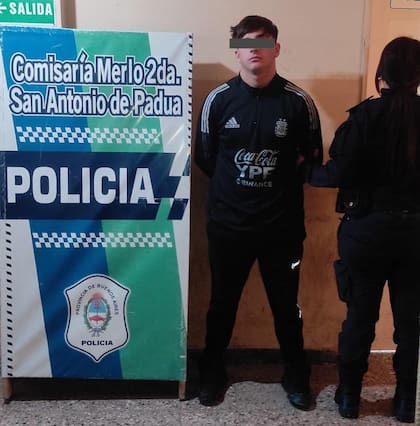 El conductor del auto tiene 20 años y fue detenido en su casa