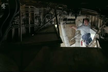 El conductor del documental subió a un compartimento similar al que viajaron Cabeka y Vale en 2015