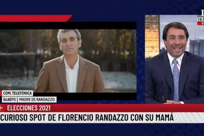 El conductor entrevistó a Gladys, la madre de Florencio Randazzo