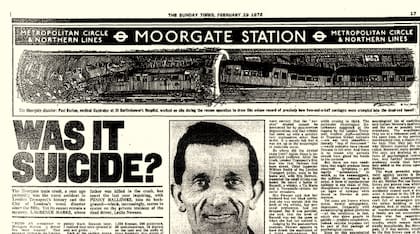 El conductor permaneció en su puesto, pero nunca intentó detener el tren