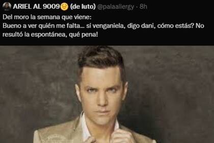 El conductor reveló información del afuera (Captura Twitter)