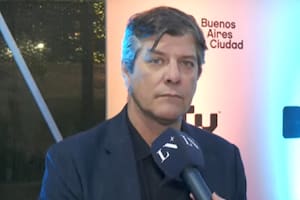 El conductor y empresario Mario Pergolini en LN+