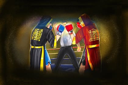 El conflicto se reavivó tras un duro comunicado de la Asociación de Bancos Argentinos (ADEBA), la Asociación de Bancos de Argentina (ABA) y la Asociación de Bancos Públicos y Privados Argentinos (ABAPPRA), en el que rechazaron la posibilidad de que los haberes se acrediten directamente en cuentas virtuales, tal como se propone en la reforma laboral que se tratará en el Congreso.