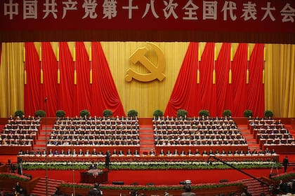 El Congreso del Partido Comunista de China, en pleno al inaugurarse