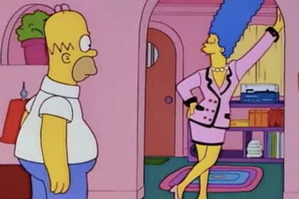 El conjunto de Wanda Nara fue comparado con un traje utilizado por Marge Simpson